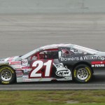 Jason White in the #21 Bowers & Wilkins at Futureshop Dodge at Kawartha Speedway